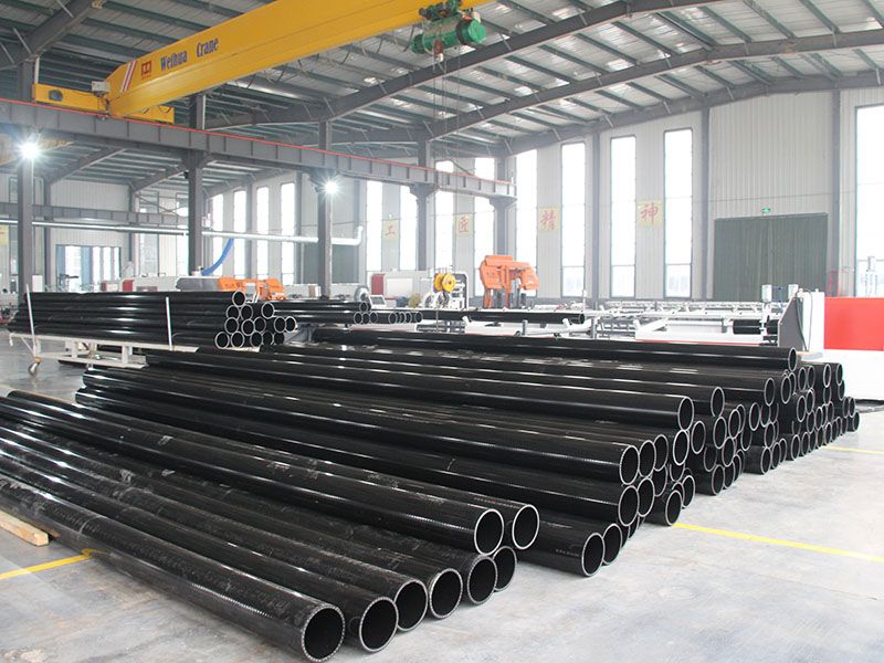 孔網(wǎng)鋼帶聚乙烯防靜電、阻燃、耐熱三合一管材